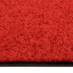 vidaXL Door Mat | Red | Polyamide, PVC | Large | Non-slip | Doormat 3