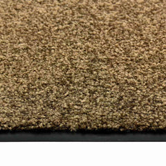 vidaXL Door Mat | Brown | Polyamide, PVC | Medium | Non-slip | Door Mat 3