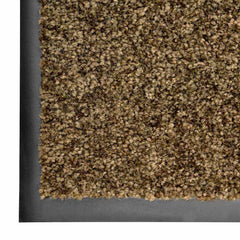vidaXL Door Mat | Brown | Polyamide, PVC | Medium | Non-slip | Door Mat 5