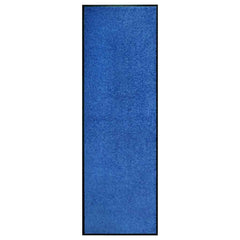 Doormat Washable 60x180 cm Width 60 cm Length 180 cm Blue