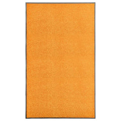 Doormat Washable 90x150 cm Orange