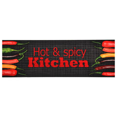 323480 vidaXL Kitchen Floor Mat Washable Hot&Spicy 60x180 cm 2