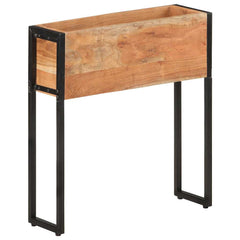 Planter 60 x 20 x 68 cm Solid acacia wood