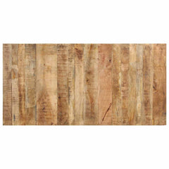 vidaXL Dining Table 160x80x76 cm Rough Mango Wood 3