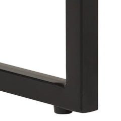 vidaXL Dining Table 120x60x76 cm Solid Acacia and Mango Wood 6