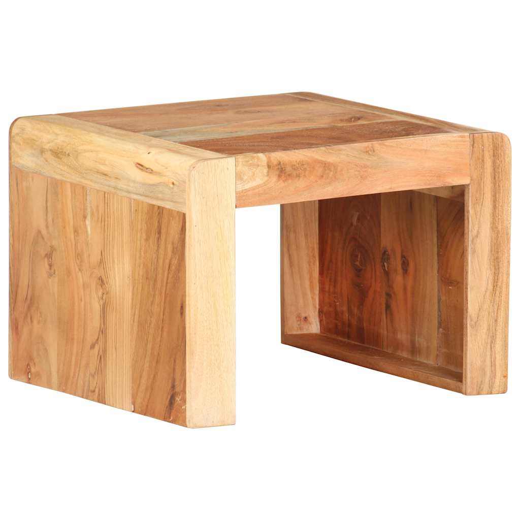 vidaXL Side Table | Natural Wood | Solid Acacia wood | Small | Durable 1