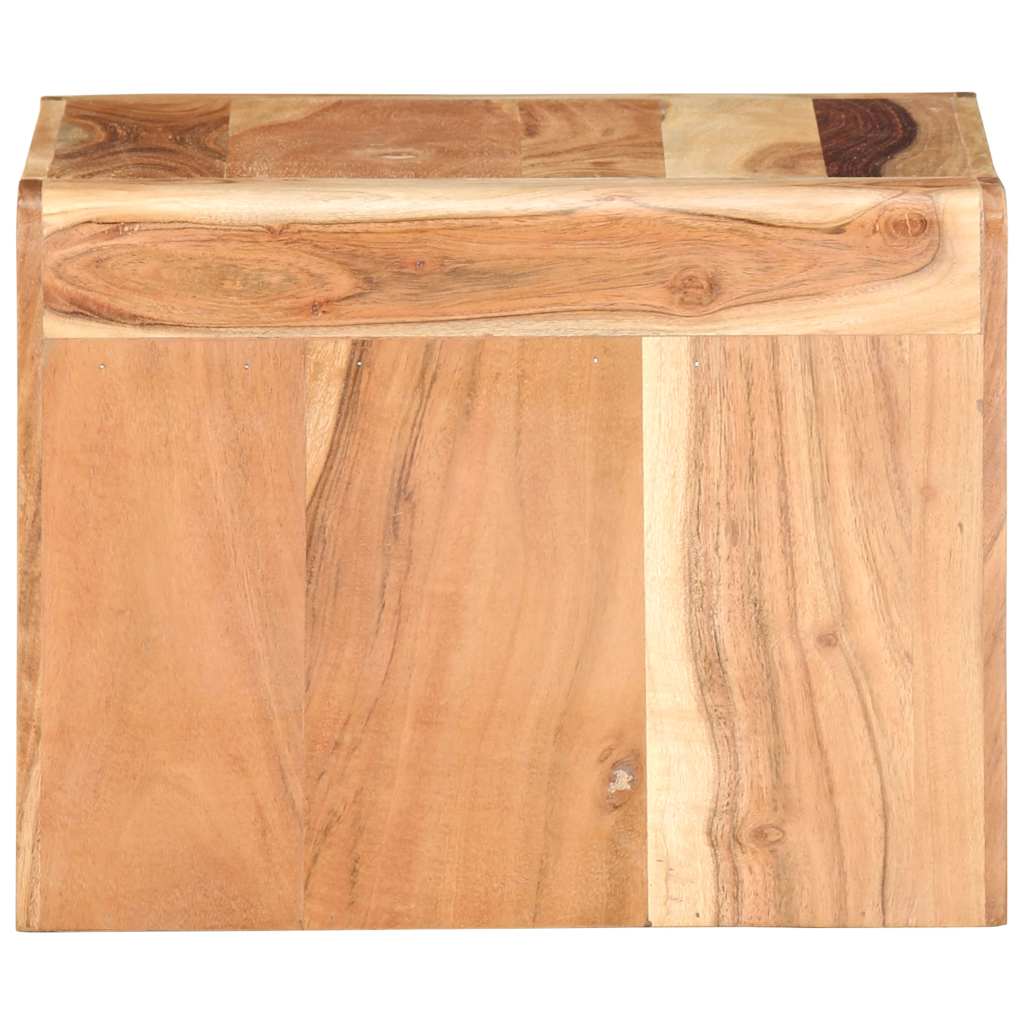 vidaXL Side Table | Natural Wood | Solid Acacia wood | Small | Durable 3