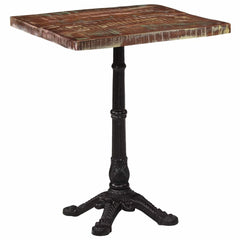 321086 vidaXL Bistro Table 60x60x76 cm Solid Reclaimed Wood 3
