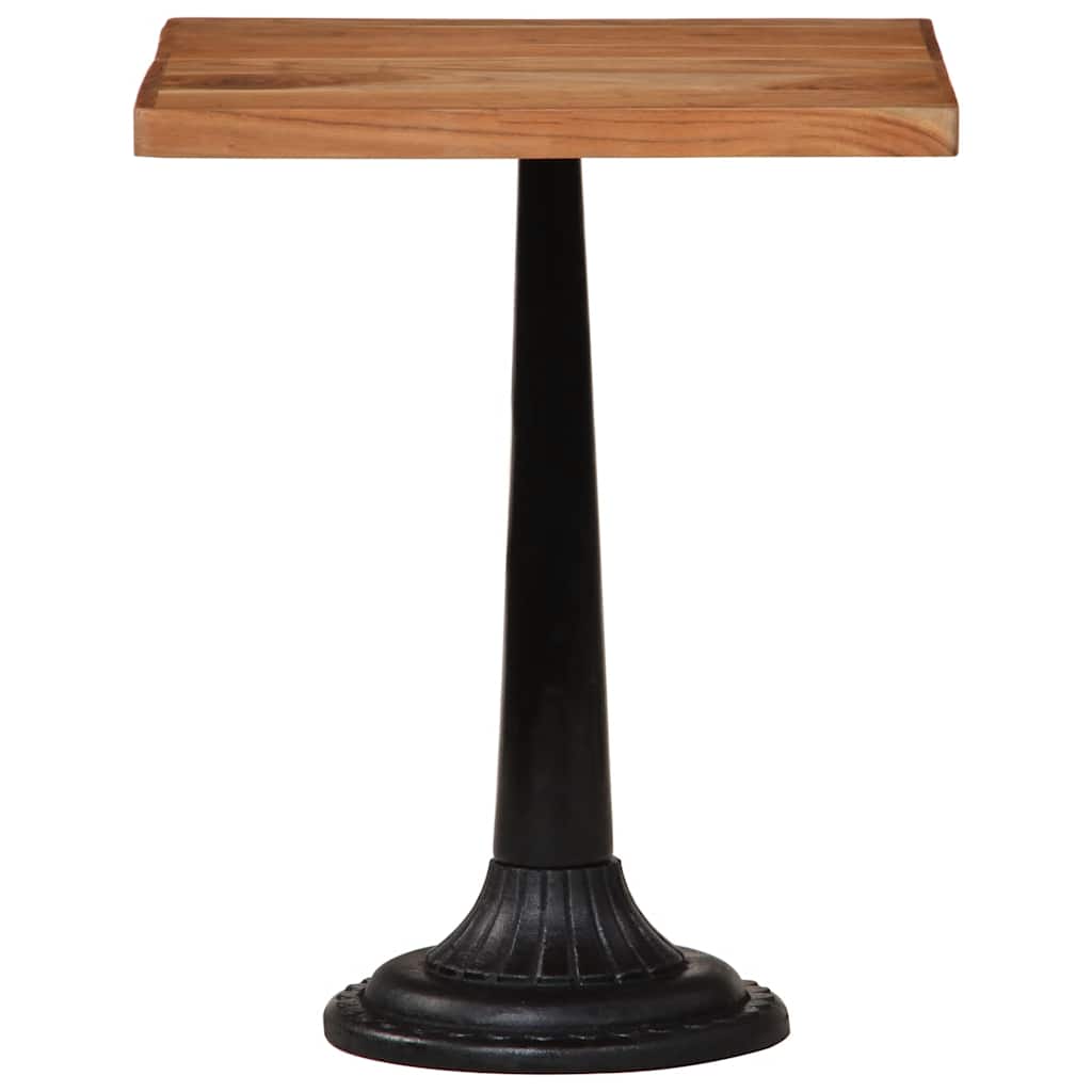 321091 vidaXL Bistro Table 60x60x76 cm Solid Acacia Wood 4