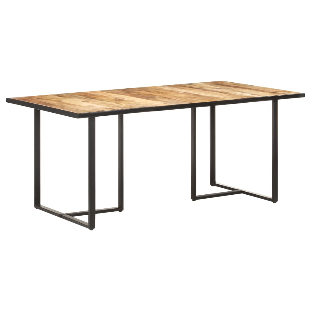 vidaXL Dining Table 180 cm Rough Mango Wood 1