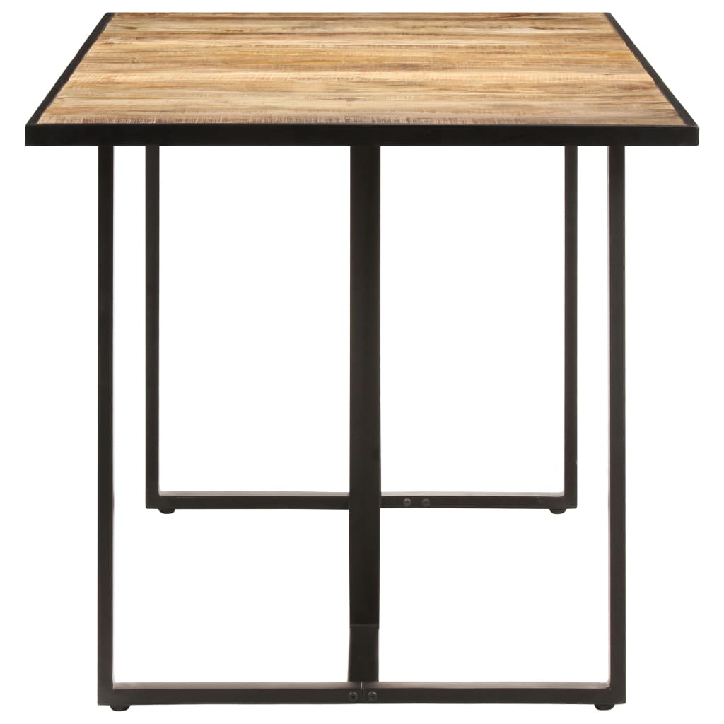 vidaXL Dining Table 180 cm Rough Mango Wood 3