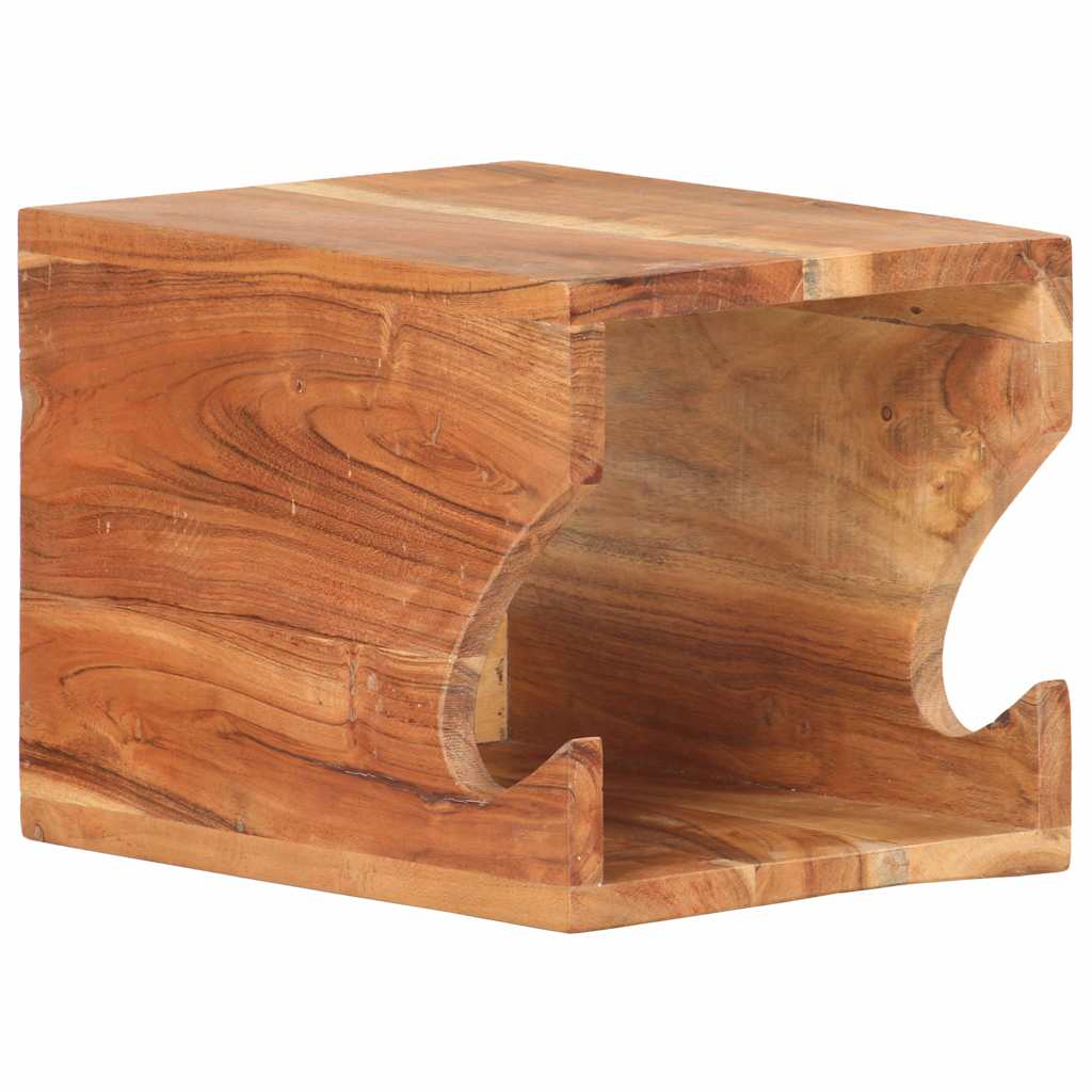 Wall Mounted Bicycle Rack 35x25x25 cm Solid acacia wood