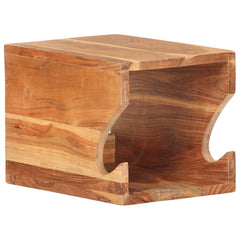 Wall Mounted Bicycle Rack 35x25x25 cm Solid acacia wood