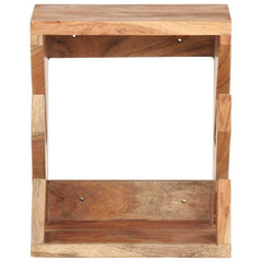 vidaXL Wall Mounted Skateboard Holder 25x20x30 cm Solid Acacia Wood 2