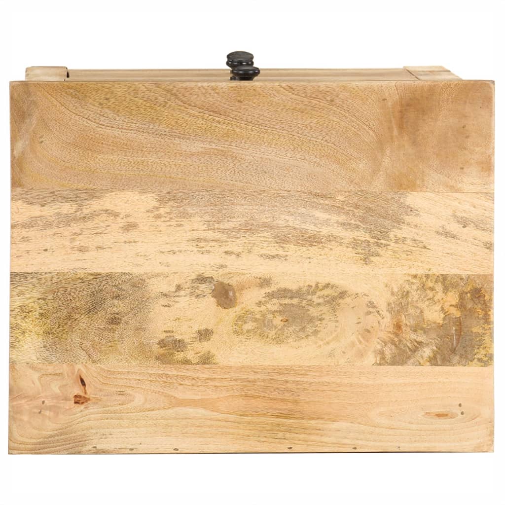 vidaXL Bedside Cabinet 45x35x60 cm Solid Mango Wood 5