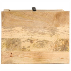 vidaXL Bedside Cabinet 45x35x60 cm Solid Mango Wood 5