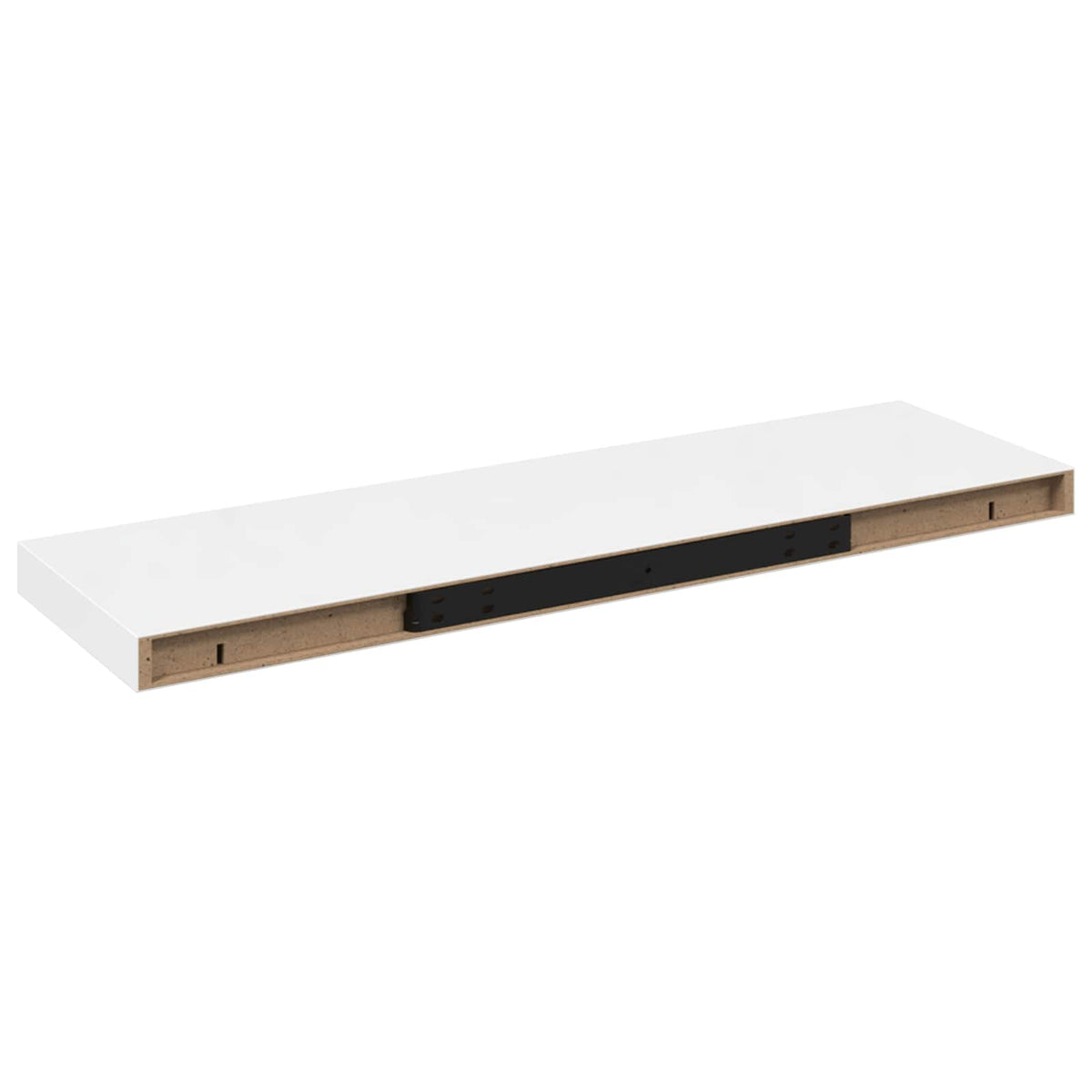 Floating Wall Shelves 80x23,5x3,8 cm MDF 4 80 x 23.5 x 3.8 cm High gloss white