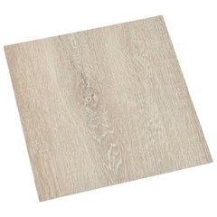 vidaXL Flooring Planks Beige 5.11 m² 55 pcs PVC 2