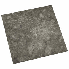 vidaXL Flooring Planks Gray and White 5.11 m² 55 pcs PVC 2