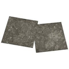vidaXL Flooring Planks Gray and White 5.11 m² 55 pcs PVC 4