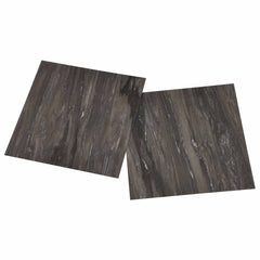vidaXL Flooring Planks Dark Grey 5.11 m² 55 pcs PVC 4