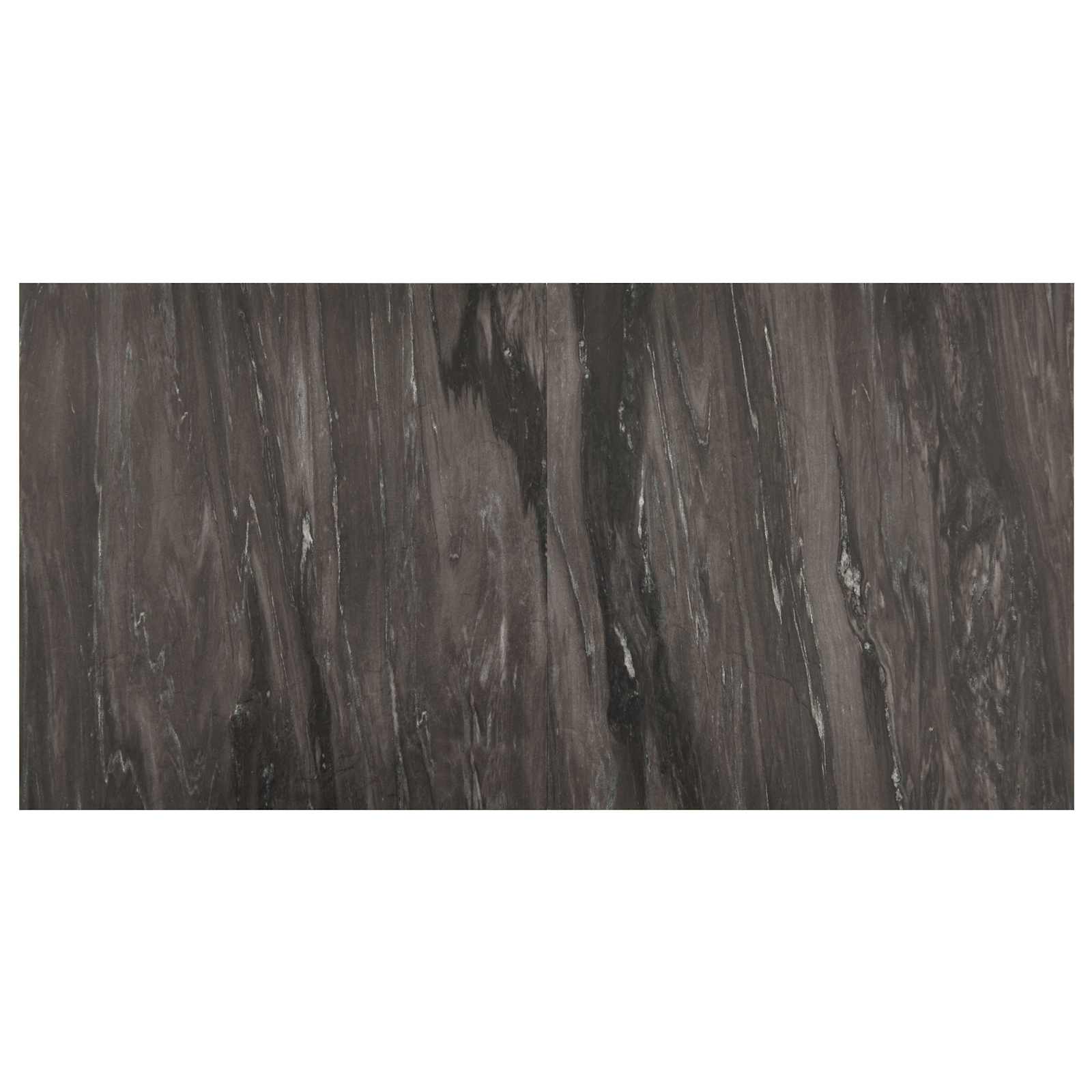 vidaXL Flooring Planks Dark Grey 5.11 m² 55 pcs PVC 5
