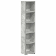 vidaXL CD Cabinet | Set of 2 | Concrete Grey | Engineered Wood 4