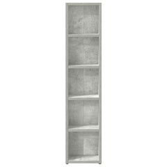 vidaXL CD Cabinet | Set of 2 | Concrete Grey | Engineered Wood 5