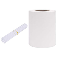 vidaXL Privacy Strip PVC 70x0.19 m White 2