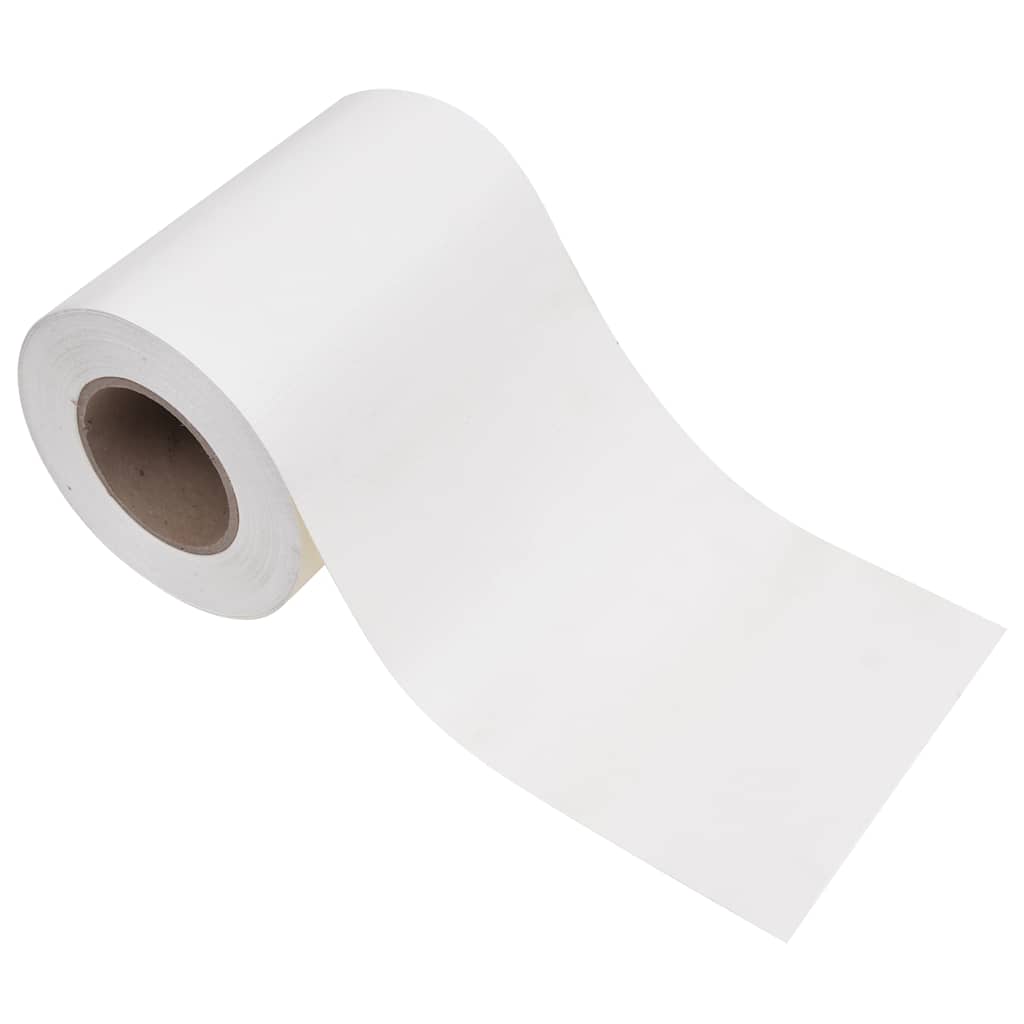 vidaXL Privacy Strip PVC 70x0.19 m White 4