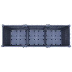 310403 vidaXL Raised Bed 120x40x38 cm Polypropylene 5