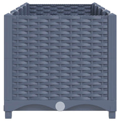 310404 vidaXL Raised Bed 160x40x38 cm Polypropylene 4