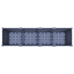 310404 vidaXL Raised Bed 160x40x38 cm Polypropylene 5