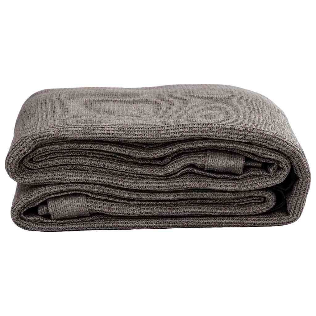 vidaXL Tent Carpet 400x400 cm Anthracite 3