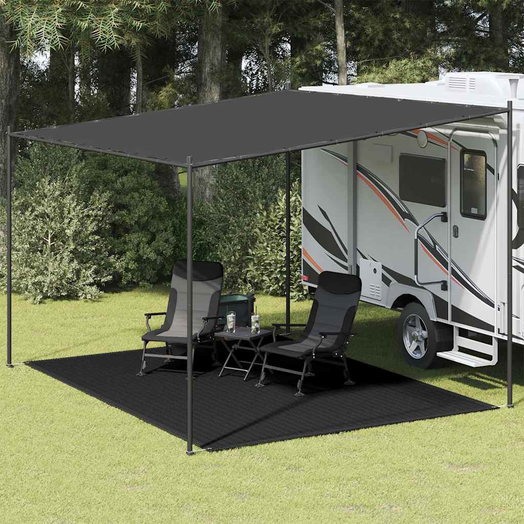 vidaXL Tent Carpet 300x400 cm Black 1