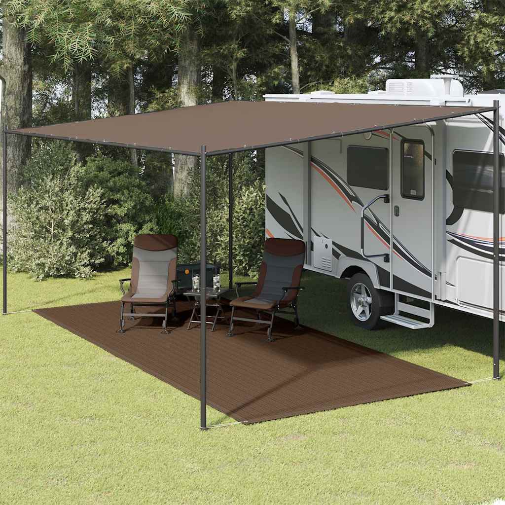 vidaXL Tent Carpet 250x500 cm Brown 1