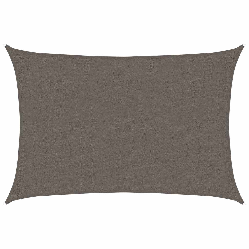 vidaXL Sunshade Sail 160 g/m² Anthracite 2x3 m HDPE 2