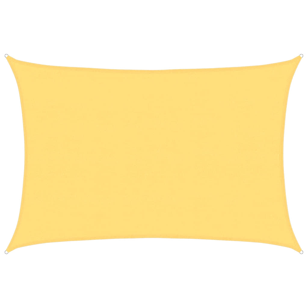 vidaXL Sunshade Sail 160 g/m² Beige 5x6 m HDPE 2