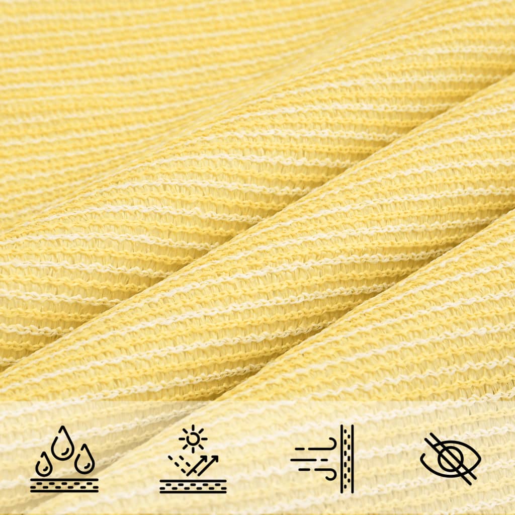 vidaXL Sunshade Sail 160 g/m² Beige 5x8 m HDPE 5
