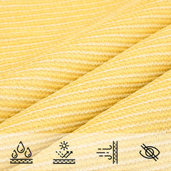 vidaXL Sunshade Sail 160 g/m² Beige 5x8 m HDPE 5