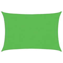 vidaXL Sunshade Sail 160 g/m² Light Green 4x6 m HDPE 2