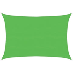 vidaXL Sunshade Sail 160 g/m² Light Green 5x6 m HDPE 2