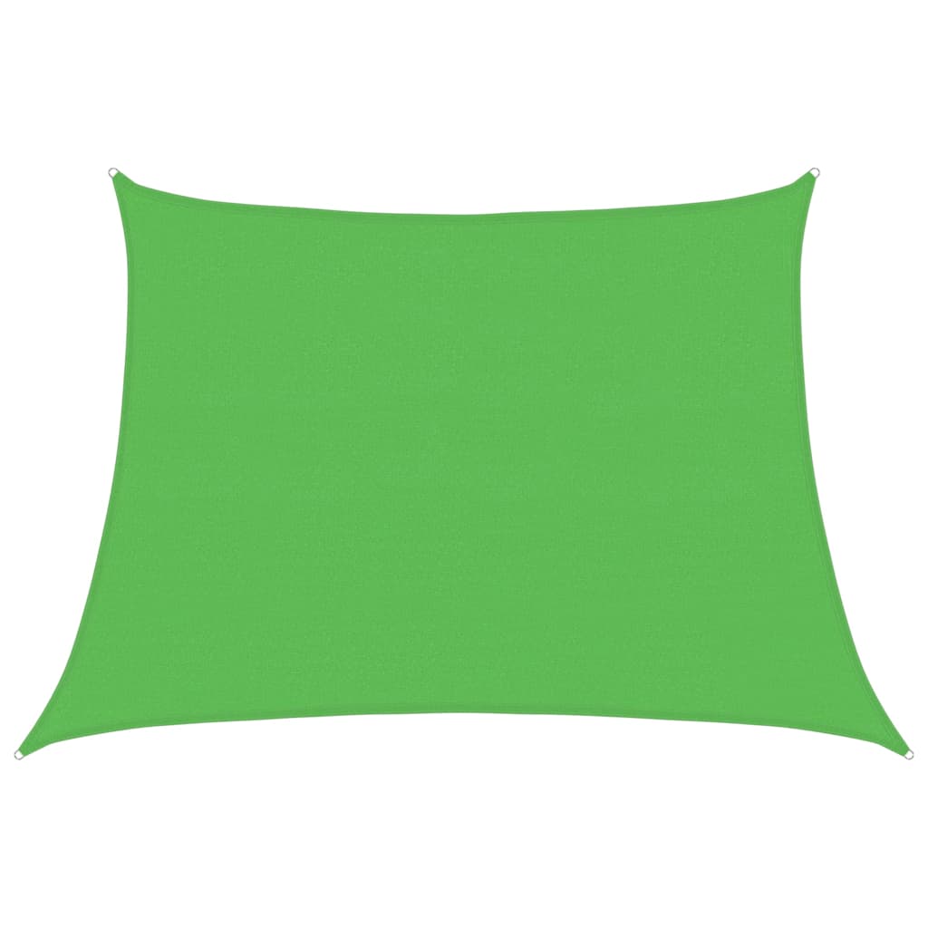 vidaXL Sunshade Sail 160 g/m² Light Green 4/5x3 m HDPE 2