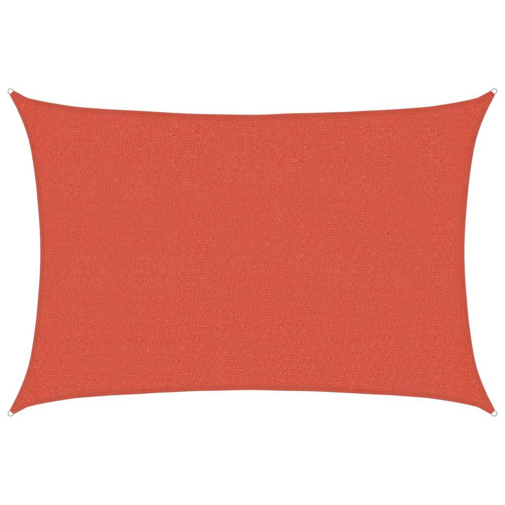 vidaXL Sunshade Sail 160 g/m² Terracotta 2.5x4 m HDPE 2