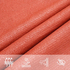 Sunshade Sail 160 g/m² 4x5 m HDPE Terracotta