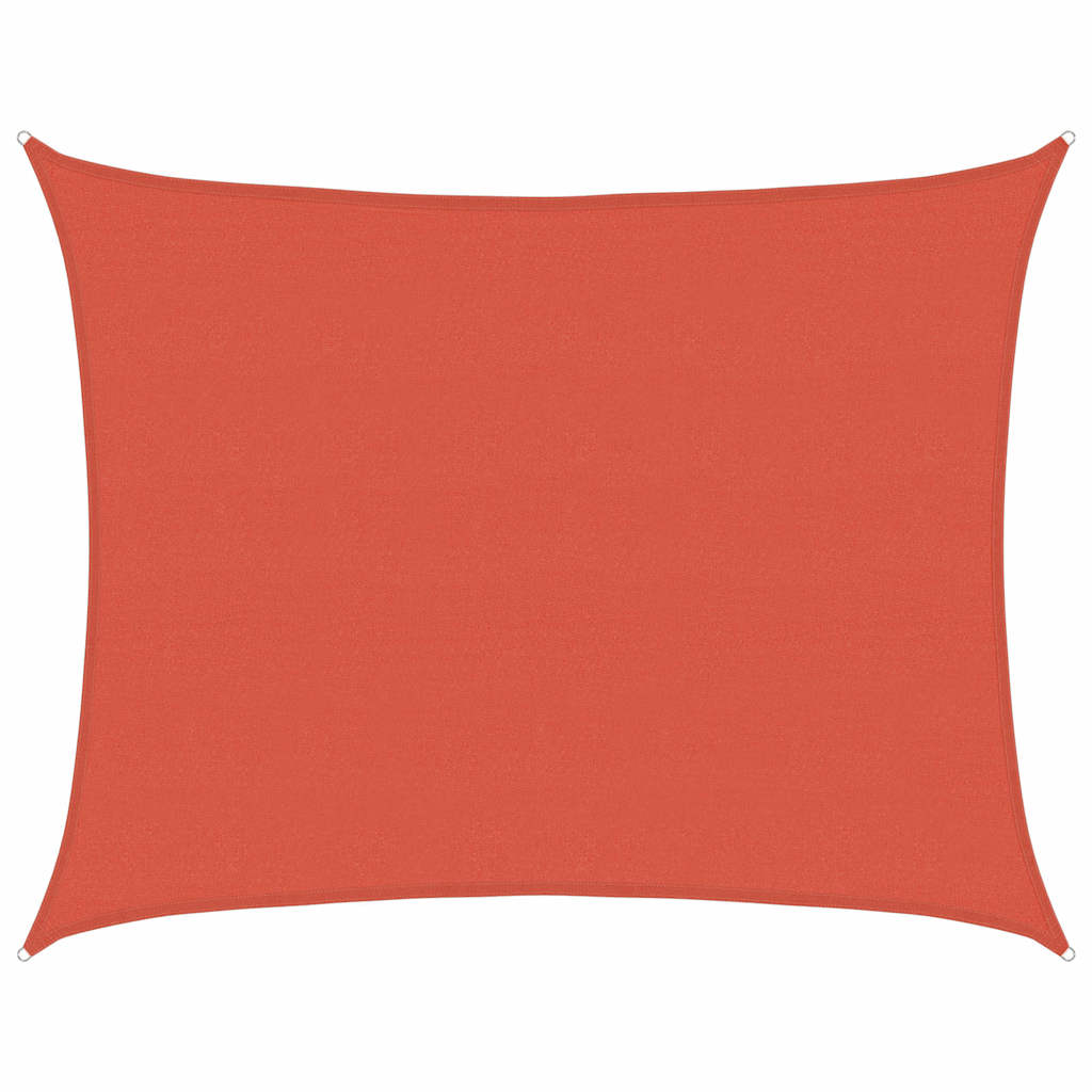 vidaXL Sunshade Sail 160 g/m² Terracotta 6x7 m HDPE 2