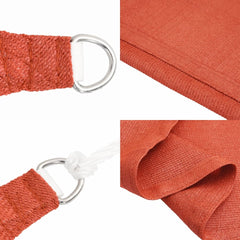 vidaXL Sunshade Sail 160 g/m² Terracotta 6x8 m HDPE 6