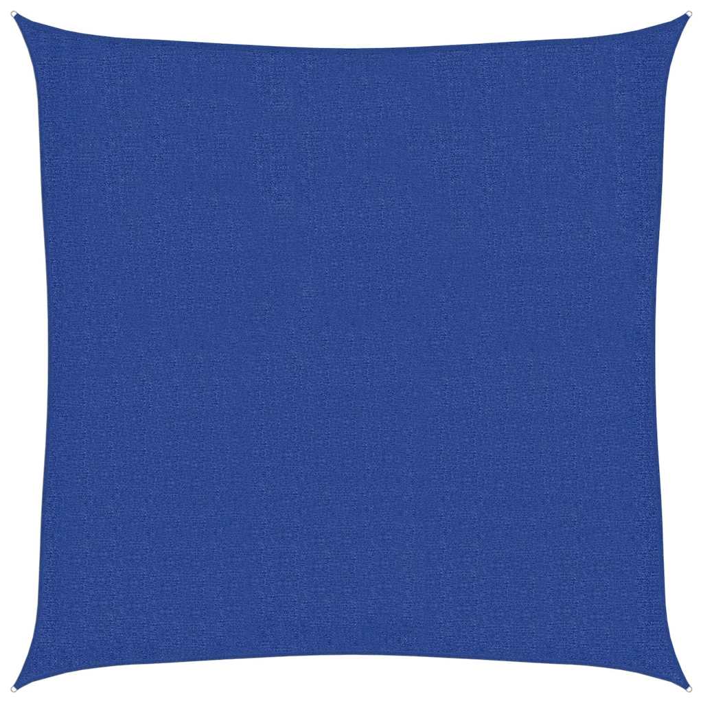 vidaXL Sunshade Sail 160 g/m² Square Blue 3.6x3.6 m HDPE 2