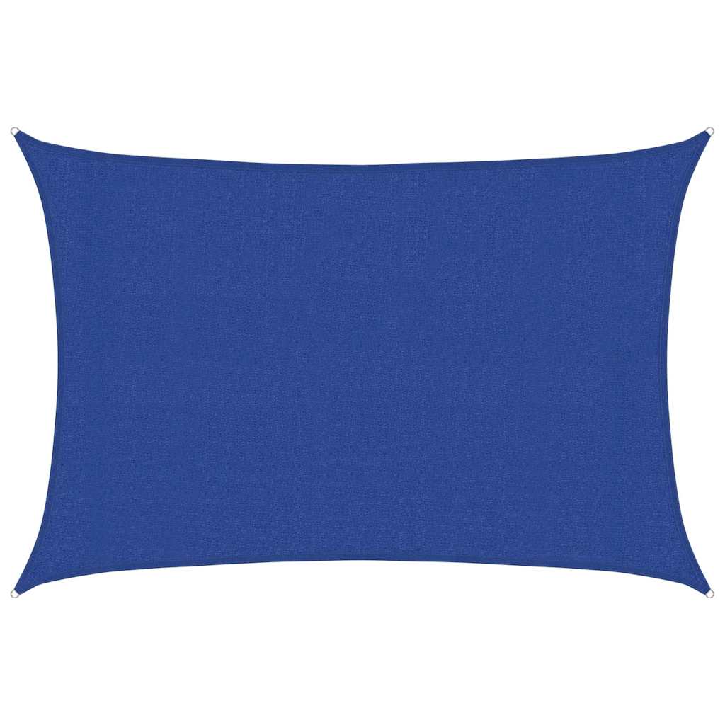 vidaXL Sunshade Sail 160 g/m² Rectangular Blue 3x4.5 m HDPE 2