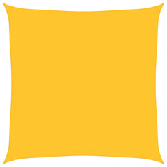 vidaXL Sunshade Sail 160 g/m² Square Yellow 6x6 m HDPE 2